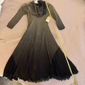 Komarov Women's dress Size S, Black, Gray